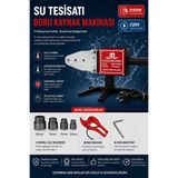 Fıratterm Yok Pvc Plastik Boru Kaynak Makinası 2500w Çantalı - Set2 PVC Kaynak 2 Yıl