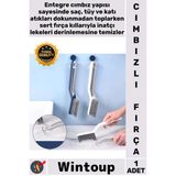 #Fırça Banyo Zemin Fayans Köşe Pencere Derz Toz Sert Kapı Rayı Çatlak Leke Cımbızlı Temizlik Fırçası