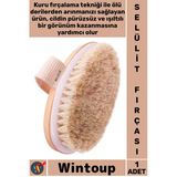 #Fırça Detoks Peeling Sıkılaştırıcı Kuru Fırçalama Masaj Deri Bakım Doğal At Kılı Selülit Fırçası