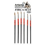 Firca Seti 6 Li Resim Fircasi 1 Paket Suluboya Guaj Boya Yagli Boya Firca Seti