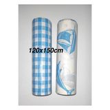 firdevsi hobi Tek kullanımlık Masa Ve Aktivite Örtüsü - 120X150-2 Rulo X 20 yaprak-Deniz desenli ve mavi kareli