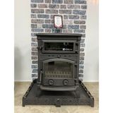 Fire Stove Frs-0011 Sirius Maxi 3 Camlı Kuzineli Döküm Şömine Soba