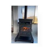 Fire Stove Frs-011Yk Sırıus Maxi Yandan Kapaklı 3 Camlı Pik Döküm Soba