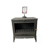 Fire Stove Frs-041 Retro Tek Camlı Pik Döküm Şömine Soba