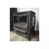 Fire Stove Frs-042Yk Retro Lüx 3 Camlı Yan Kapaklı Şömine