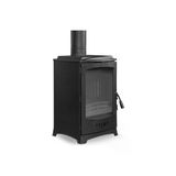 Fire Stove Frs-201 Lodi Tek Camlı Şömine Soba Füme