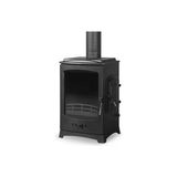 Fire Stove Frs-201Yk Lodi Yan Kapak Tek Camlı Yan Kapaklı (Füme) Döküm Soba
