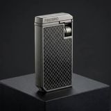 Firebird Çift Torch Pürmüz Karbon Desenli Gunmetal Puro Çakmağı