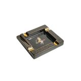 Firebird Cigar Lady Siyah-Gold Dörtlü Porselen Puro Küllüğü