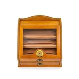 FireBird Puro Humidoru - Klasik Puro Saklama Kutusu Cam Kapaklı