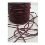 Firebird Takı Aksesuar Ve Kamp Malzemeleri 1,5 Mm Lastik Ip Bordo Renk 20 Metre