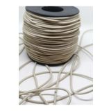 Firebird Takı Aksesuar Ve Kamp Malzemeleri 1,5 Mm Lastik Ip Krem Renk 20 Metre