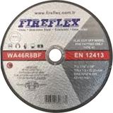Fireflex Wa46r8bf Inox Kesici Taş Inox Kesme Taşı 180x1.6x22 Mm