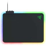 Firefly V2 - Oyun Altlığı (Mikroyapılı Yüzeyli Oyun Altlığı, Kablo Montajı Rgb Aydınlatma) Siyah