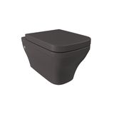Firenze 1304-020-0128 Rimless Asma Klozet, Mat Antrasit 1304-020-0128