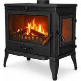 Firestove Fire Stove FRS-042YK Retro Lüx 3 Camlı Yan Kapaklı Şömine