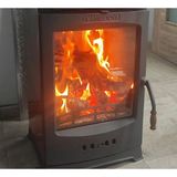 Firestove Fire Stove FRS-201YK Lodi Yan Kapak Tek Camlı Yan Kapaklı (Füme) Döküm Soba