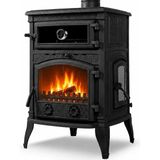 Firestove FRS-011YK Sirius Maxi Yandan Kapaklı 3 Camlı Pik Döküm Soba