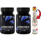 Fırfır Moda Anrdomen 2 Kutu Erkeklere Özel Yoğun Balkabağı Ekstratı Içeren 30 Lu Formül + Afrodizayn Masaj Yağı 30 ml - 2 Adet
