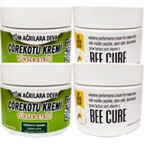 Fırfır Moda Çörek Otu Kremi Orta Boy 100 ml Krem + Bee Cure Krem 150 ml / Sırt Bel Kas Diz Dirsek Iskelet Agrilarina Masaj Seti - 1Paket