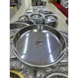 Fırın Börek Baklava Tepsisi Paslanmaz Çelik 42 cm