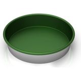 Fırıncı Market Yuvarlak Ekmek Tavası Çap 27 cm H 5 cm - Yeşil