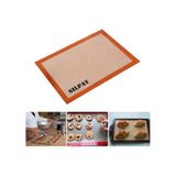 Fırınlanabilir Kendinden Yağlı Silikon Pişirme Matı-Hamur Açma Matı 30x40