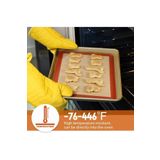 Fırınlanabilir Kendinden Yağlı Silikon Pişirme Matı, Profesyonel Silpat Yanmaz Yapışmaz Yıkanabilir Silikon Pişirme Matı 30cmx40cm