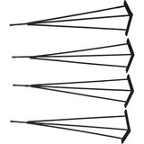 Firkete Ayak Masa Ayağı 4 Adet - Boy 71 cm
