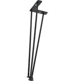 Firkete Sehpa Masa Ayağı 40 Cm. - Siyah