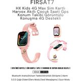 Fırsat 7 Hx Kids 4g Max Sim Kartlı Harvox Akıllı Çocuk Saati Gps Konum Takibi Görüntülü KONUŞMA4G Btk Kayıtlı - Pembe