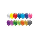 Fırsat Ayı Karışık Renkli Metalik Balon 12 Inch 100'lü