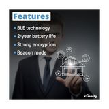 Fırsat Mağazam Blu Rc Düğmesi 4 | Akıllı Bluetooth 4 Düğmeli Uzaktan Kumanda | Ev Otomasyonu | Ios Uygulaması | Çoklu Tıklama | Manyetik Tutucu | Garaj Kapısı Açıcı | Işık Kontrolü | Sahne Kontrolü - Adaçayı Yeşili