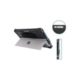 Fırsat Mağazam Microsoft Surface Pro Darbe Emici Tablet Kılıf Rugged Sert Koruyucu Kapak Uyumlu Pro 7 Pro 6 Pro 5 Pro 4 Hybrid Pc Tpu Çerçeve Kickstand Destekli Kalem Yuvalı Siyah - Option-1 - Altın