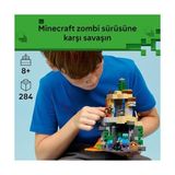 Fırsat Mağazam Minecraft Zombi Zindanı 21587-8 Yaş ve Üzeri Çocuklar Için Wasteland Gezgini Minifigürü ve 3 Zombi Figürü Içeren Yaratıcı Koleksiyonluk Oyuncak Yapım Seti, Oyuncu Hediyesi Fikri (284 Parça) - 0 - Siyah