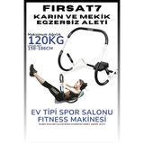 Fırsat7 Ev Tipi Spor Salonu Fitness AB Roller Karın Kasları Çalıştırma Egzersiz Aleti Mekik Çekme Aleti F89S