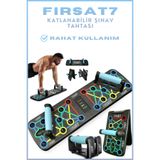 Fırsat7 Katlanabilir Şınav Tahtası Fitness ve Kondisyon İçin Dayanıklı Spor Platformu Push-Upp Şınav Aleti