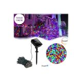 Fırsat7 Solar 100 Ledli RGB Işık 11 Metre Bahçe Aydınlatma İç ve Dış Mekan Dekorasyon Güneş Enerjili Led