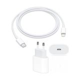 Fırsatbidünya Apple iPhone Tüm Serilerle Uyumlu Hızlı Şarj Aleti Kablo Adaptör Set Iphone 11 / 12 / 13 / 14 Pro / Pro Max - Beyaz