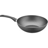 Fırsatbidünya Papilla Wok Tava 28 Cm. Gri Renk