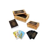firsatgeldi Tarot Oyun Kartı Ahşap Kutulu