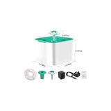 Fırsatkolik 3 In 1 Papatya Otomatik Kedi Su Pınarı 18X13X7 cm - 001-Beyaz