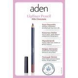 Fırsatkolik Aden Lipliner Pencil - Dudak Kalemi 30 Milk Chocolate(Sütlü Çikolata) - Çok Renkli