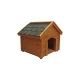 Fırsatkolik Ahşap Köpek Kulübesi Medium - 00 Siyah - Beyaz