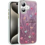 Fırsatkolik Apple Iphone 16 Kılıf Blade Aynalı Desenli Kapak - Desen 8 - 00 Siyah - Beyaz