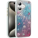 Fırsatkolik Apple Iphone 16 Plus Kılıf Blade Aynalı Desenli Kapak - Desen 4 - 00 Siyah - Beyaz