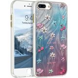 Fırsatkolik Apple Iphone 7 Plus Kılıf Blade Aynalı Desenli Kapak - Desen 4 - 00 Siyah - Beyaz