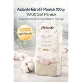 Fırsatkolik Aslanlı Hidrofil Pamuk 100 gr %100 Saf Pamuk Doğal Kozmetik ve Kişisel Bakım Pamuğu 1 Adet Yüksek Emilim