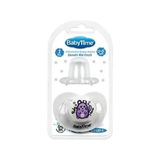 Fırsatkolik Babytime Silikon Damaklı Koruyucu Kapaklı Mat Gövdeli Emzik N.1 BT137-1 - Renkli - Standart