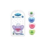 Fırsatkolik Babytime Silikon Damaklı Mat Gövdeli Emzik N.1 BT116-1 - Renkli - Standart
